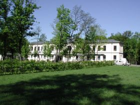 Das ehem. Areal des Garnisionslazaretts mit seinen ausgedehnten Garten- und Parkanlagen.